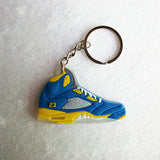 3D Printed Nike Air Jordan 5 Key Chains Collectibles