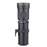 Lightbox 420-800mm F/8.3-16 Super Telephoto Zoom Lens for Canon Nikon Sony Pentax DSLR Camera