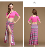 *HOT!* Modern Style - Sexy Shoulder Top And Skirt Dance Set