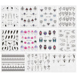 Special Set #3 - 24 Sheets Per Set | Mixed Art Nail Art Decals